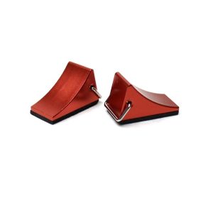 Aluminium wheel chocks - pr - Red (1/10th Scale/Trail vehicles)