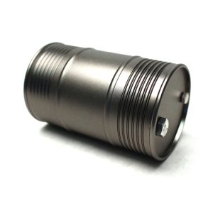 Aluminium oil drum - Titanium (1/10th Scale/Trail vehicles)