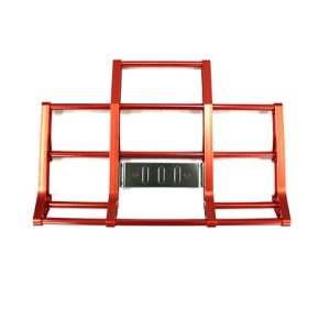 Aluminium bumper - Red (Tamiya 1/14 Semi Trailer) (D)