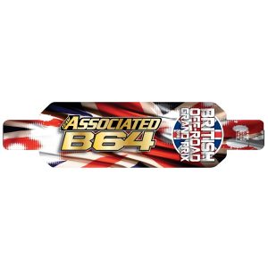 Limited Edition RCS British Grand Prix chassis skins - 2 (Associated B64 or B64D))