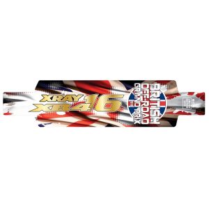 Limted Edition RCS "British Grand Prix" Chassis Skins - 2 pcs (Xray XB4'16)