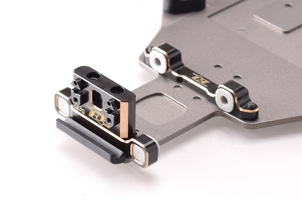 Brass rear arm mount - C (Associated B6 or B6D)