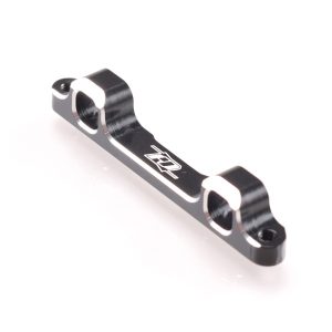 Black aluminium rear arm mount C (Associated B6 or B6D)