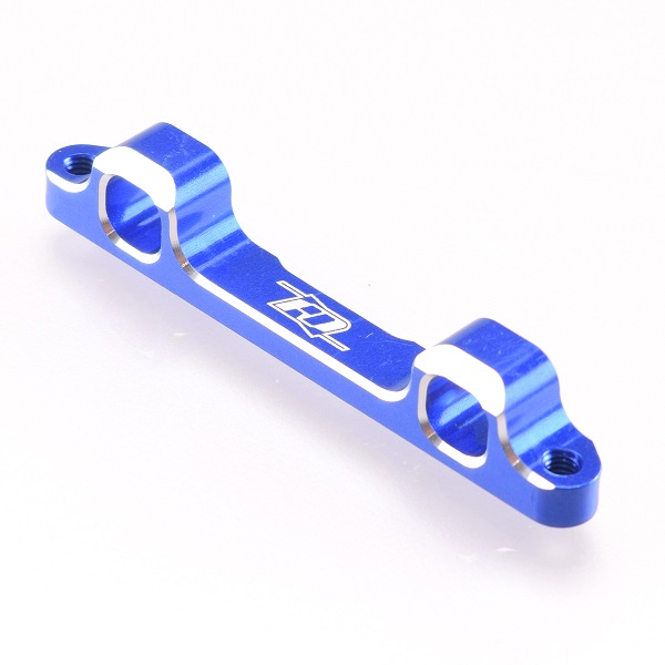 Blue aluminium rear arm mount C (Associated B6 or B6D)