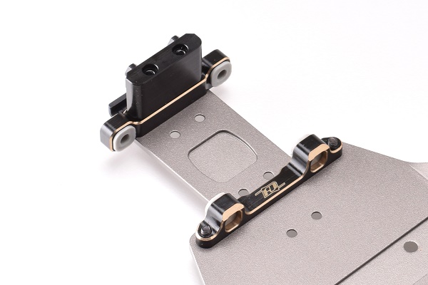Brass rear arm mount - C (Associated B6 or B6D)