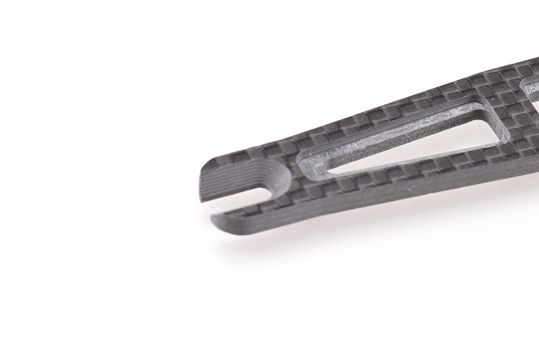 Carbon Fibre battery plate (Associated B64 or B64D) (D)
