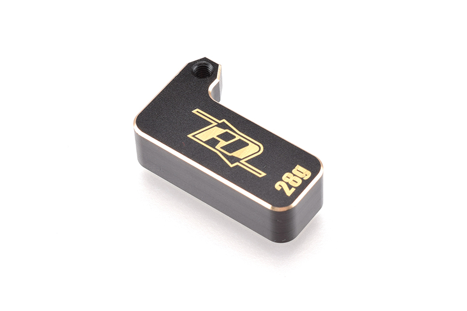 Brass rear chassis weight (Associated B64 or B64D)
