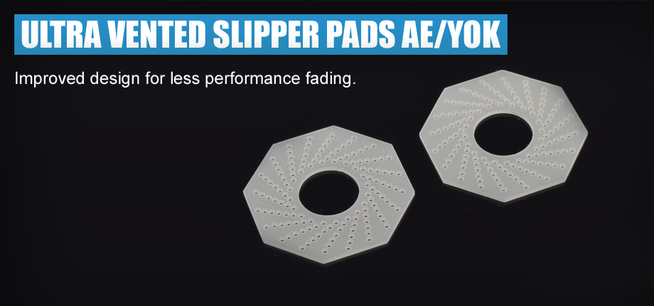 Ultra Slipper pads – pr (Associated or Yokomo)