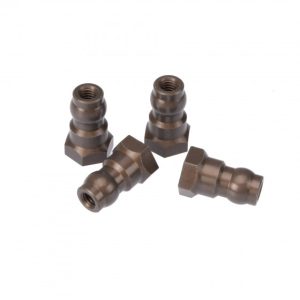 Hardened aluminium shock mount set (Associated DR10 or ProSC10)