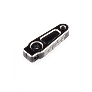 Black aluminium clamping servo arm - 23t (Xray XB2, XB4 or XB8)
