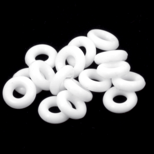 Ultra Series - white 1/10th shock O-rings - 16 pcs (most 1/10th off road buggies or trucks)