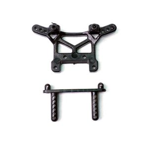 Rear shock tower and body mount set (Rage R18MT)