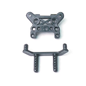 Front shock tower and body mount set (Rage R18MT)