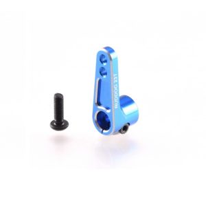 Blue aluminium offset servo arm - 23 spline