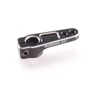 Black aluminium servo arm - 23 spline