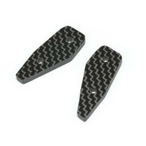 Carbon fibre nose bridge spacers - pr (X6 Cubed)