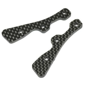 Carbon fibre nose bridge lower stiffener pieces - pr (X6 Cubed)