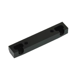 Real Men Wear Black - Black alloy rear hinge pin brace - RF (X6 Cubed, X60-CF or SCX60-CF)