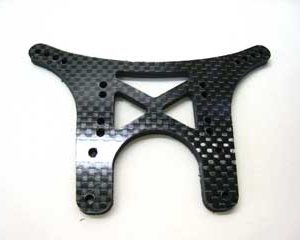 4mm carbon fibre rear shock tower (X6) (D)