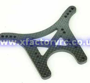 Carbon fibre 4mm rear shock tower (X6 Squared)