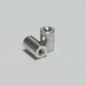 4-40 x 0.406" aluminium threaded stand offs - female/female - 2 (X60CF, SCX60CF or X6 Cubed)