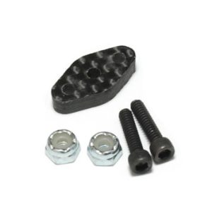 Carbon Fibre antenna mount with hardware (X6-S, SCX-60CF, X60-CF or X6 Cubed)