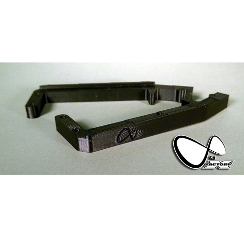 Infinity - plastic chassis side stiffeners - pr (Associated T5M)